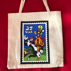 Looney tunes tote bag